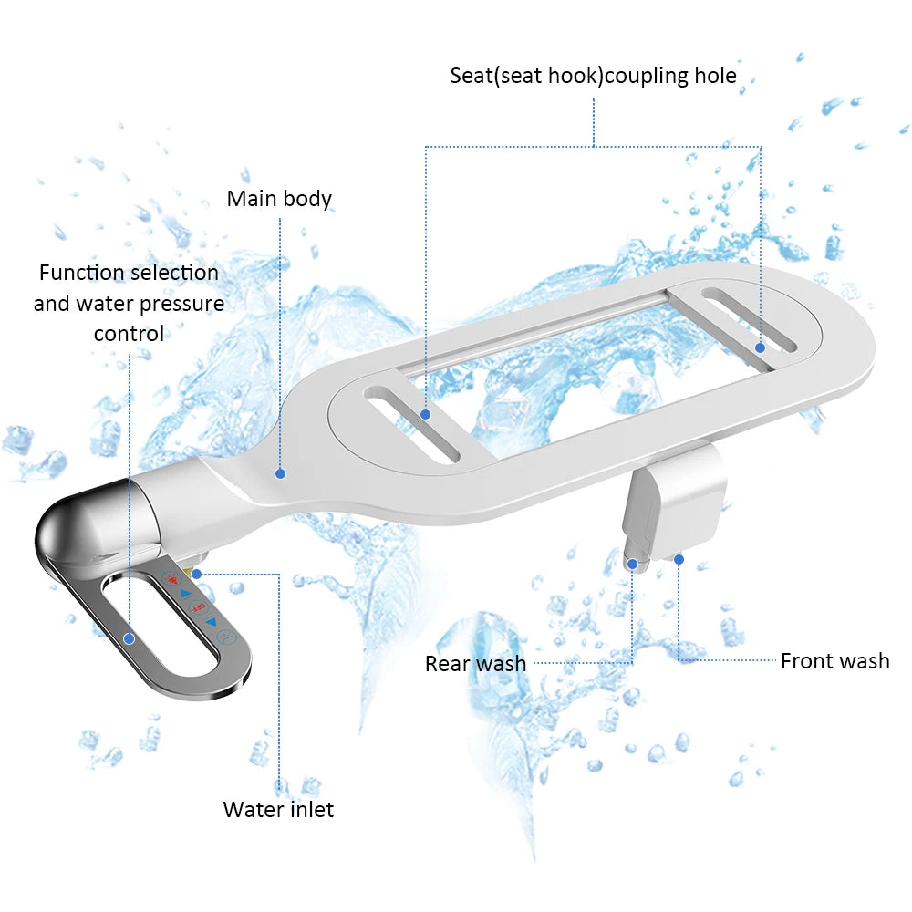 Instant Bidet Toilet Seat Attachment
