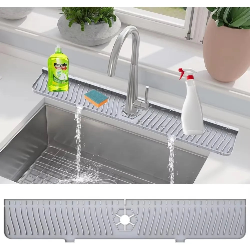 Silicone Sink Splash Guard & Drip Catcher