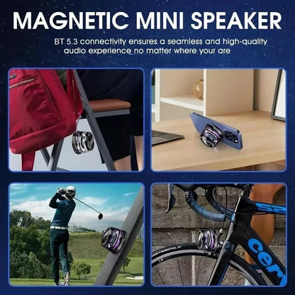Next Gen Bluetooth Speaker with Magnetic Phone Holder