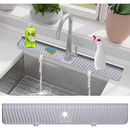 Silicone Sink Splash Guard & Drip Catcher