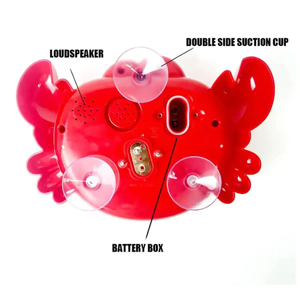Bubble Crab - Automatic Bubble Bath Maker with Music