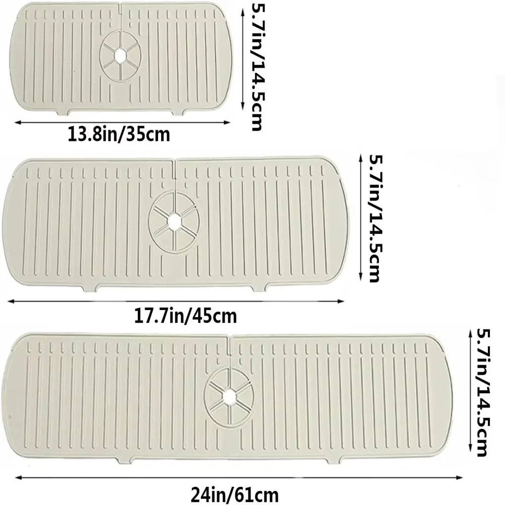 Silicone Sink Splash Guard & Drip Catcher