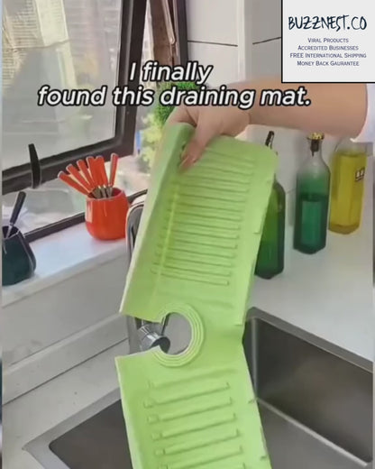 Silicone Sink Splash Guard & Drip Catcher